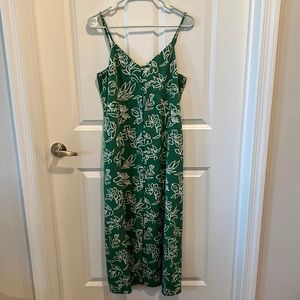 UniQlo button down camisole dress